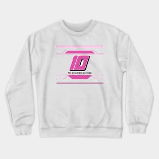 Jennifer Jo Cobb #10 2023 NASCAR Design Crewneck Sweatshirt